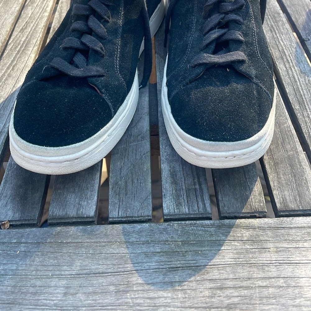 UGG Black and Brown Suede Shoes